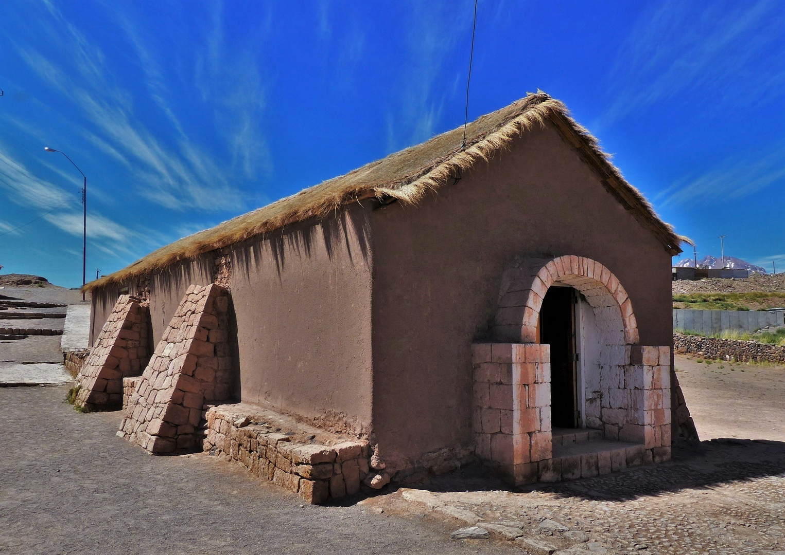 Kirche bei San Pedro, Chile