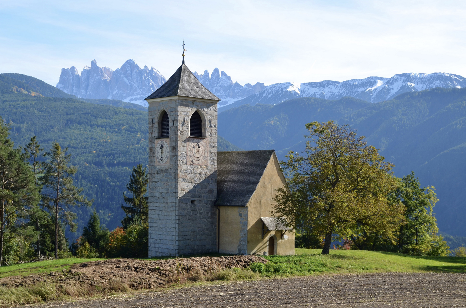 Kirche bei Tötschling, Südtirol