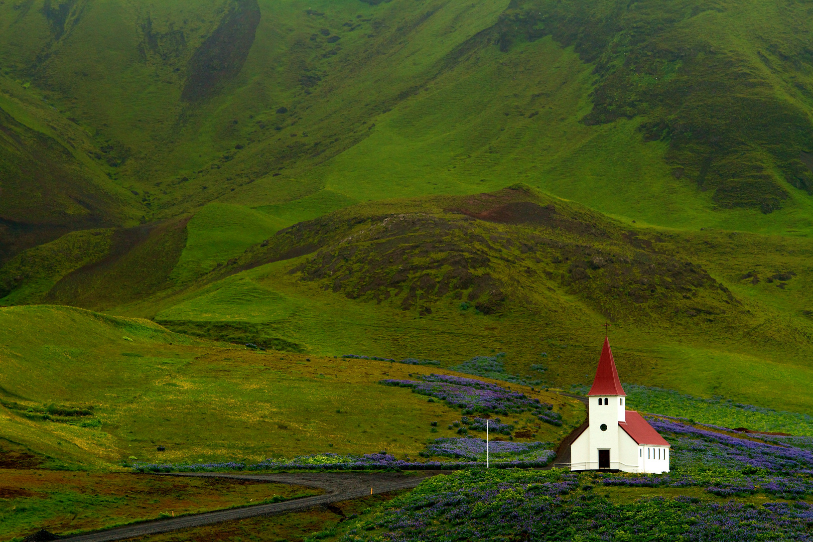 Kirche bei Vik