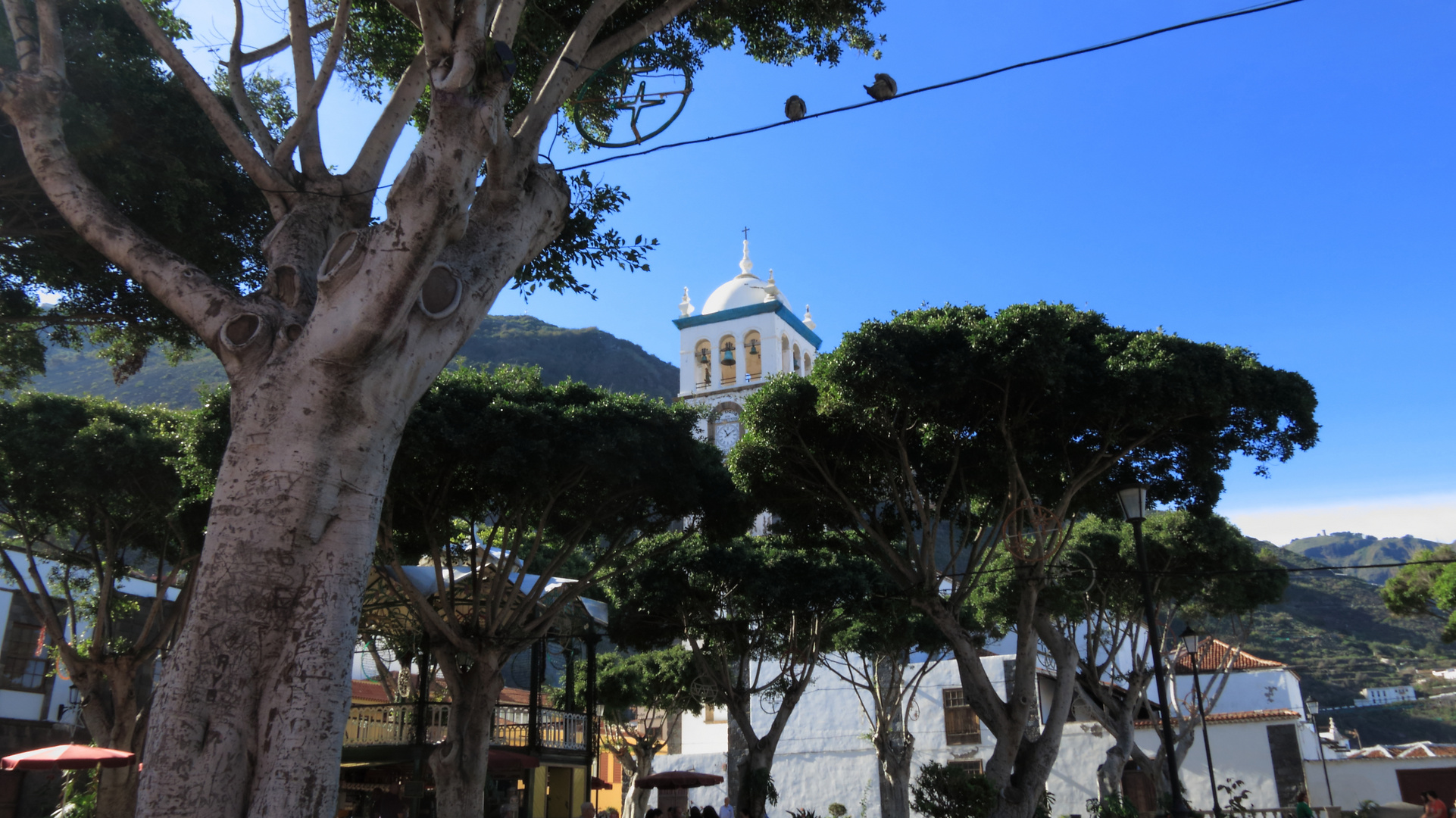 Kirche de Santa Ana an der Plaza de la Libertad im Ort Garachico auf Teneriffa