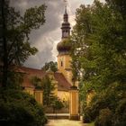 Kirche der Gemeinde Neschwitz (sorbisch: Njeswacidlo)