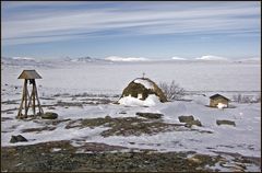 Kirche der Samen am Virihaure/Lappland