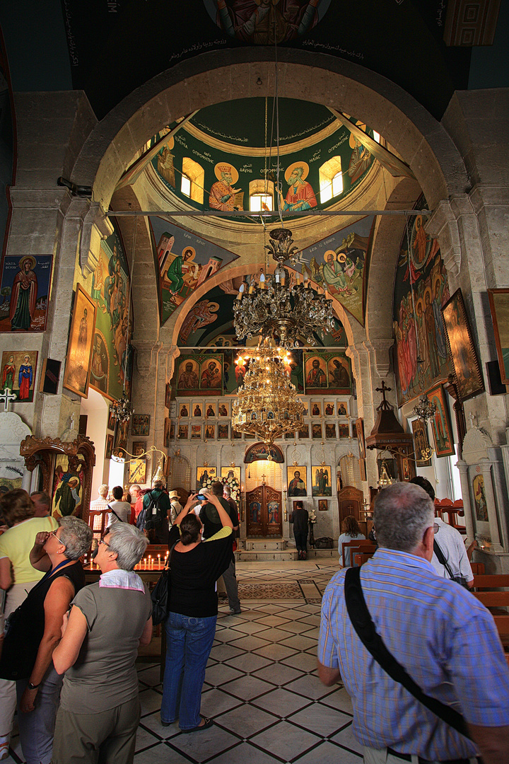 Kirche des griechisch-orthodoxen Klosters der hl. Thekla in Maalula (Archivfoto 2009)