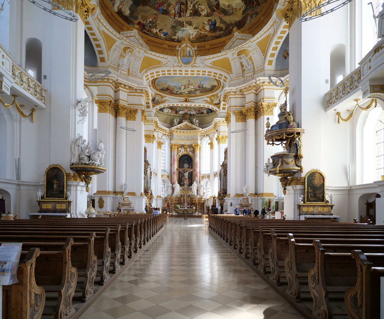 Kirche des Klosters Wiblingen 1