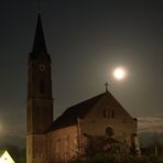 Kirche Gammelsdorf - nachts