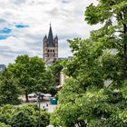 Kirche Groß St. Martin am Rheinufer in Köln 