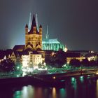 Kirche Gross St.Martin vor dem Kölner Dom