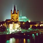 Kirche Gross St.Martin vor dem Kölner Dom