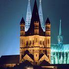 Kirche Gross St.Martin vor dem Kölner Dom