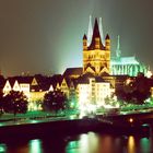 Kirche Gross St.Martin vor dem Kölner Dom