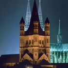 Kirche Gross St.Martin vor dem Kölner Dom