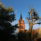 Kirche im Abendlicht