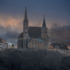 Kirche im Abendlicht