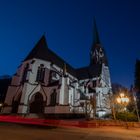 Kirche im Abendlicht