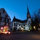 Kirche im Abendlicht