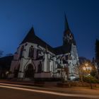 Kirche im Abendlicht