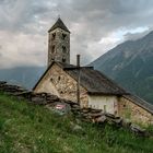 Kirche im Abendlicht