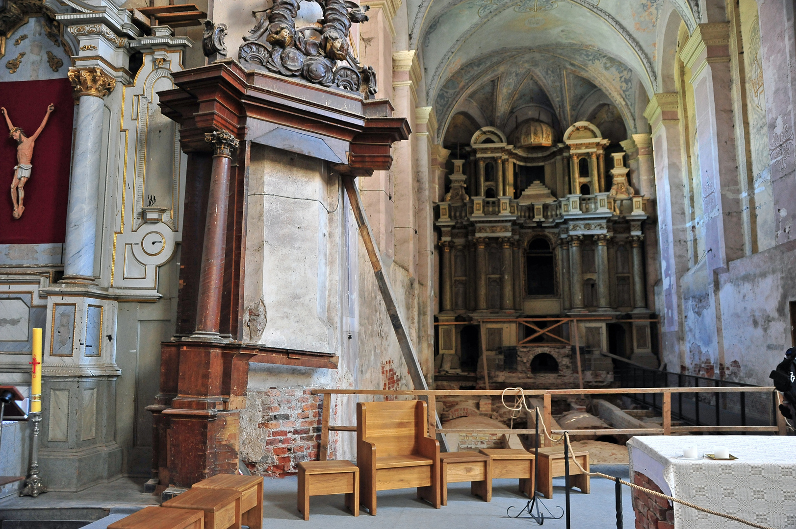 Kirche im Aufbau, Litauen