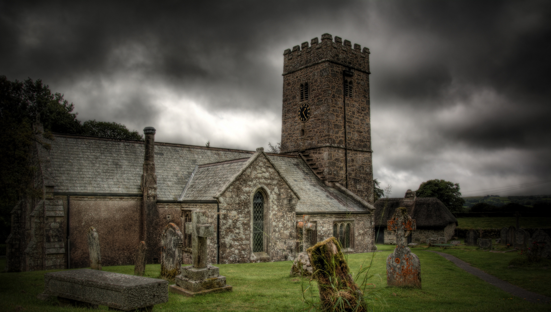 Kirche im Dartmoor