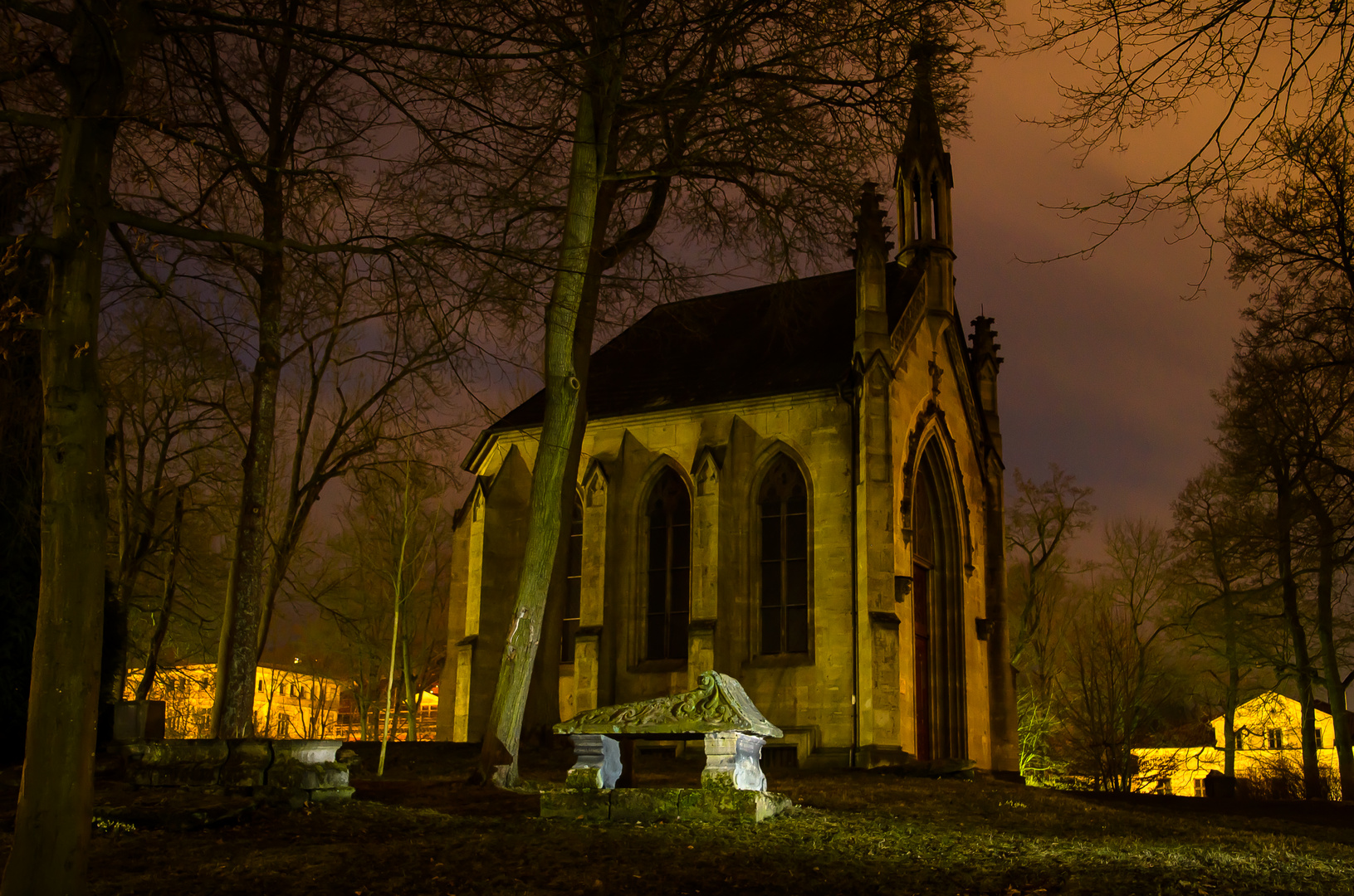 Kirche im Englischen Garten