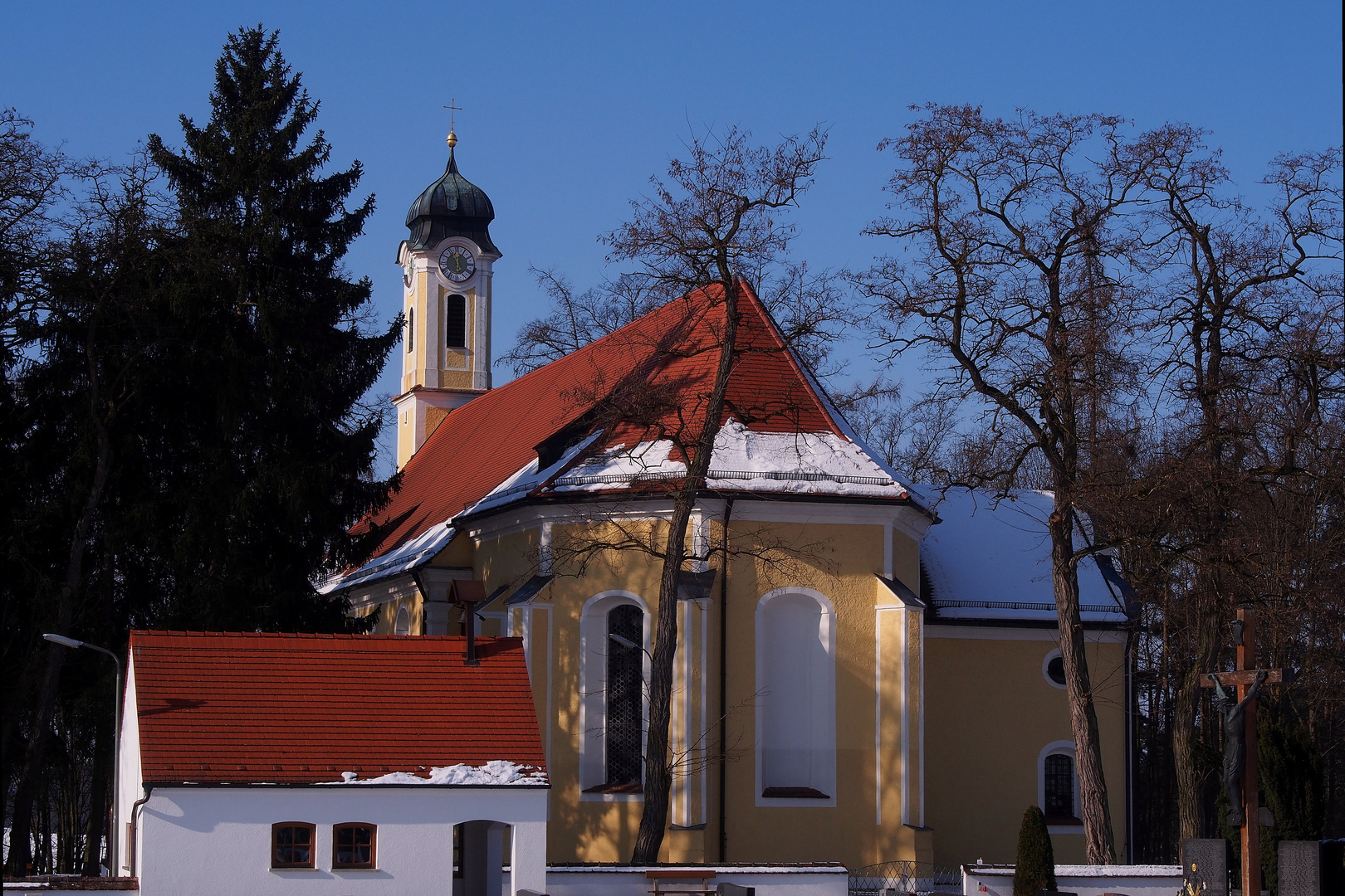 Kirche im Landkreis Dachau (Januar 2015)