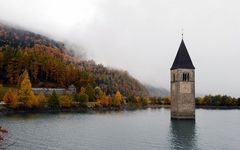 Kirche im Reschensee