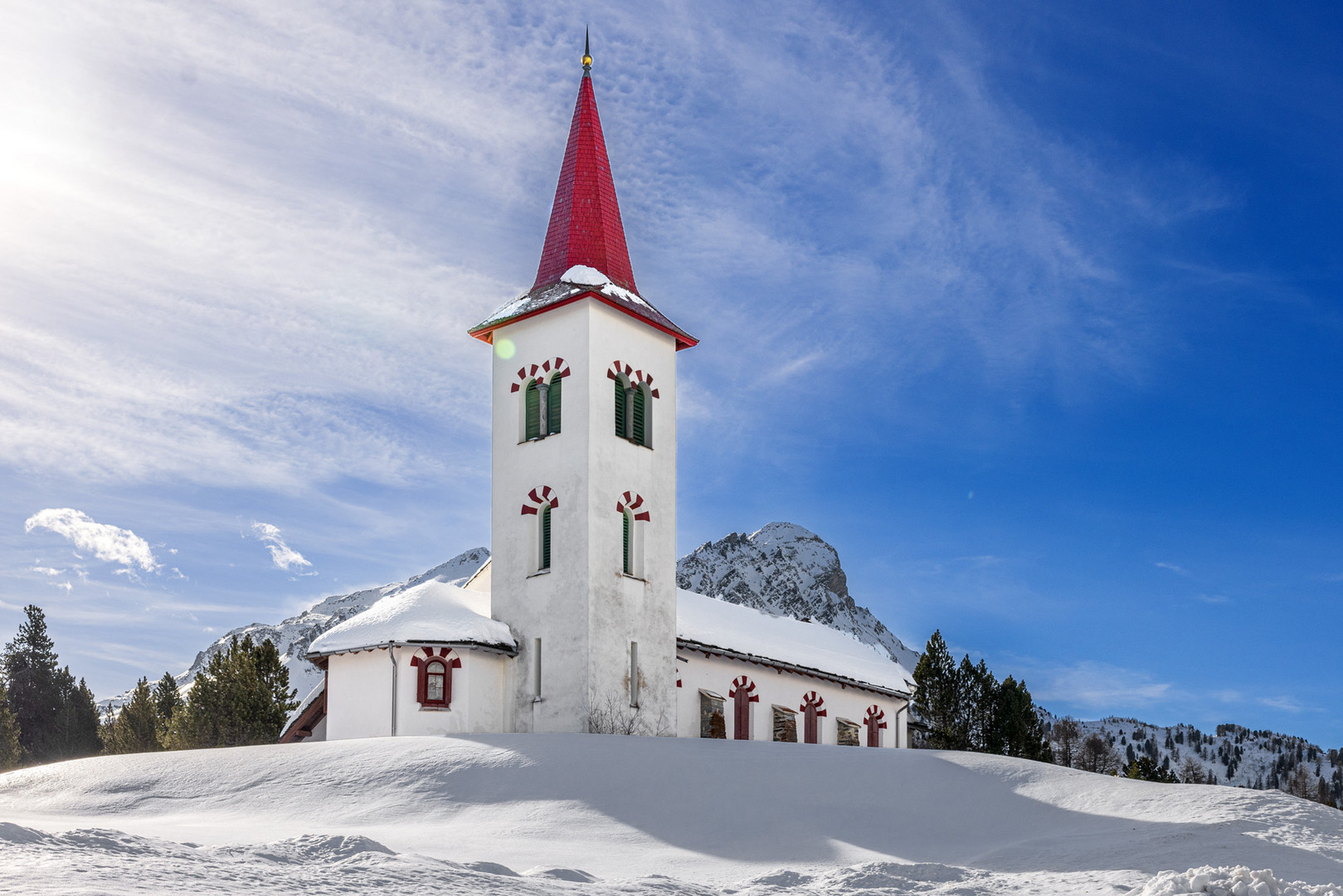 Kirche im Schnee