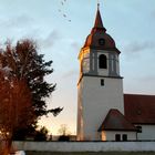 Kirche im Sonnenaufgang