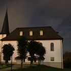 Kirche im Vollmond