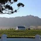 Kirche im Weinberg auf einem Weingut in Tulbagh