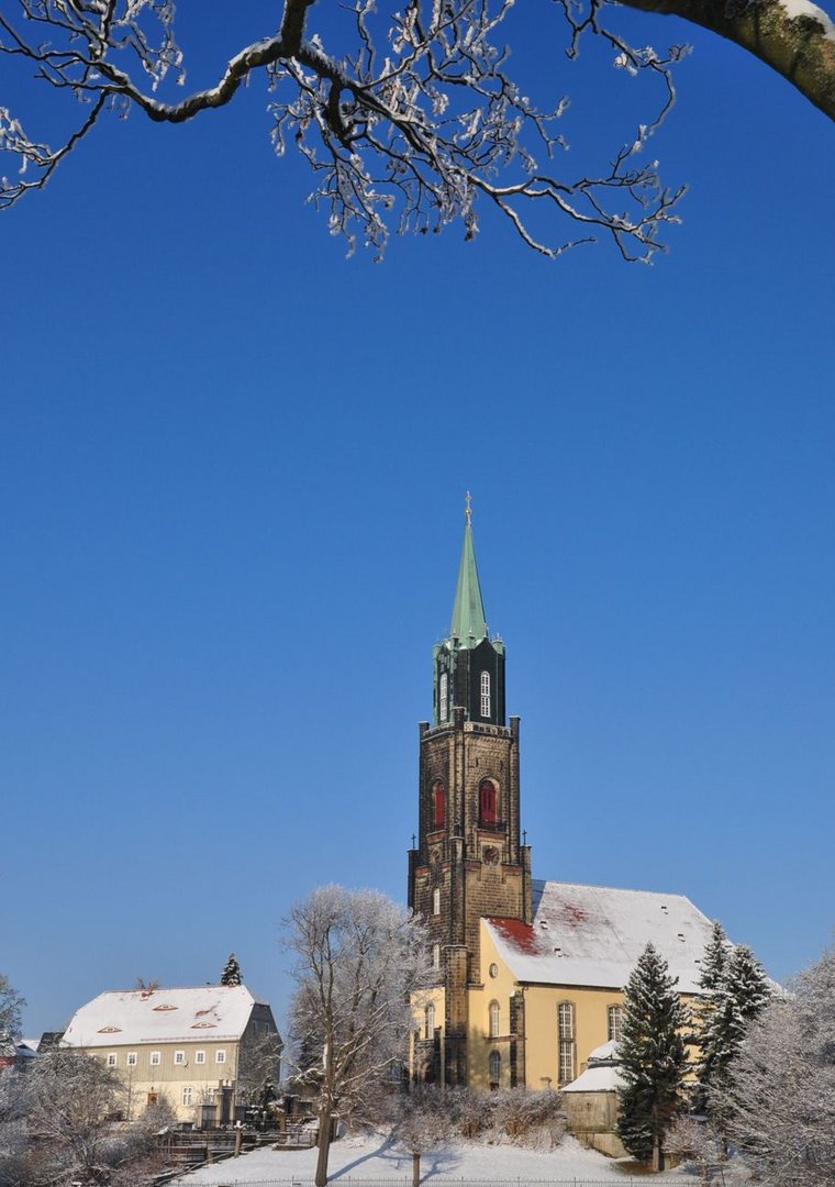 Kirche im Winter