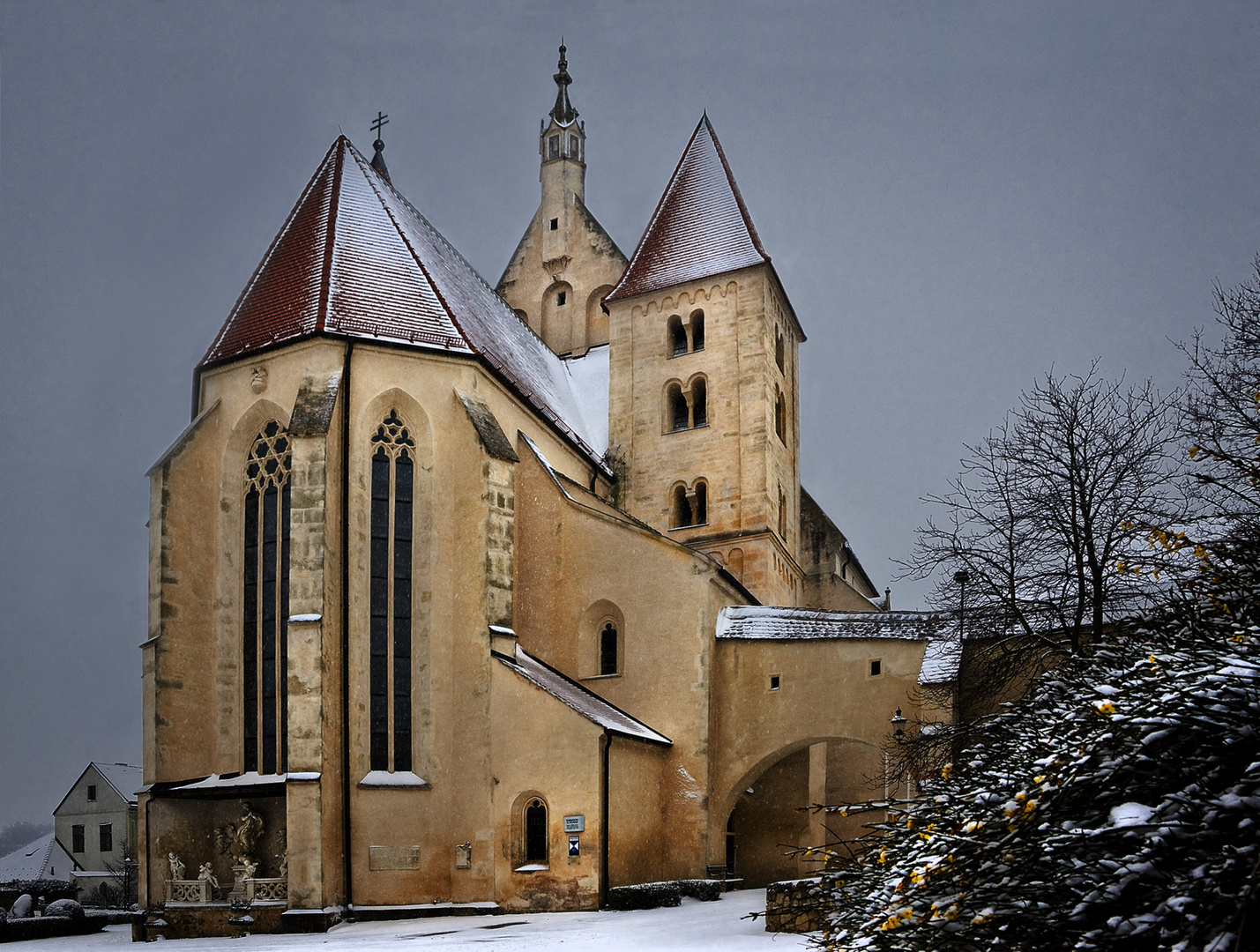 Kirche im Winter