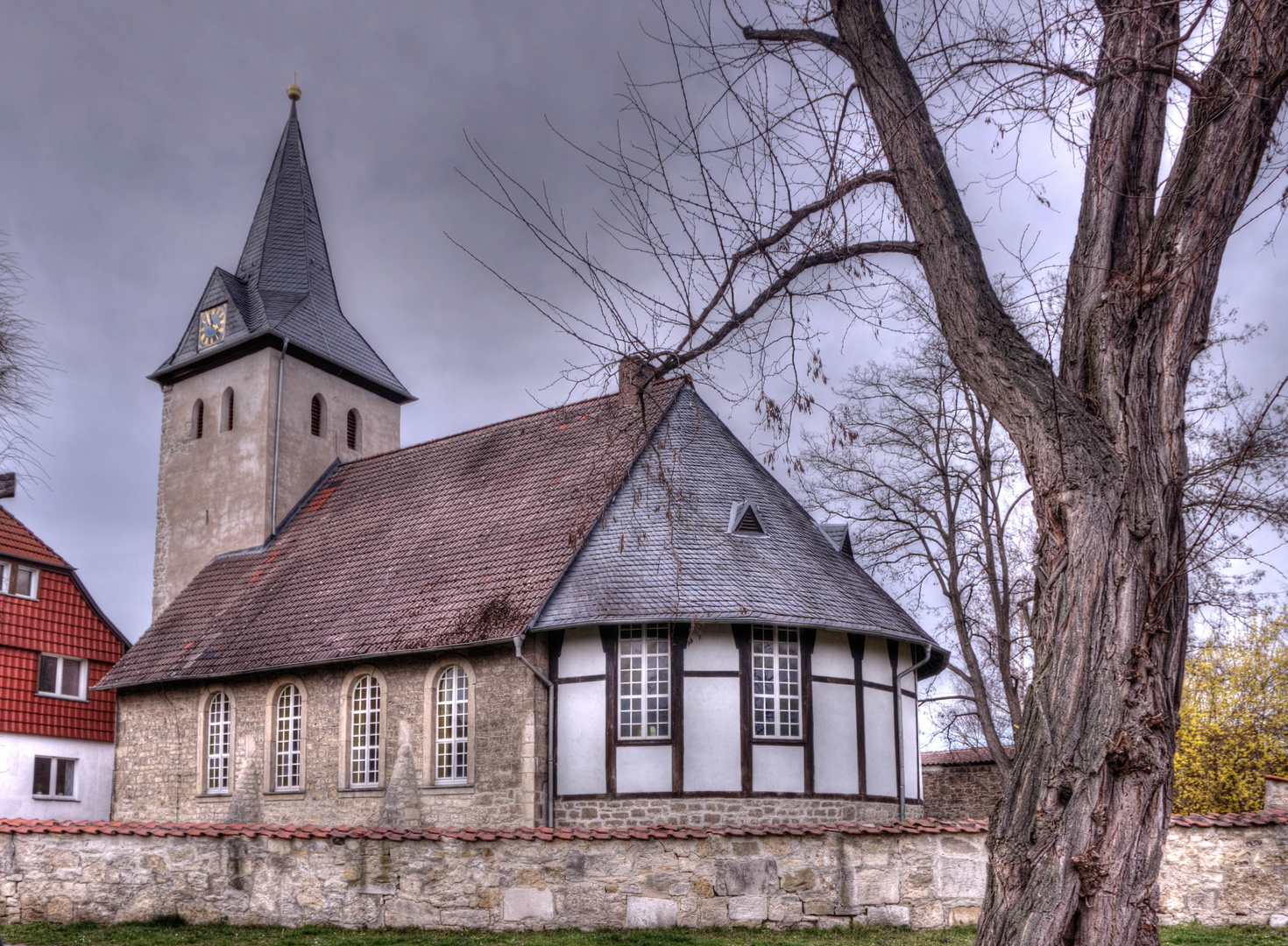 Kirche in Athenstedt  Landkreis Harz