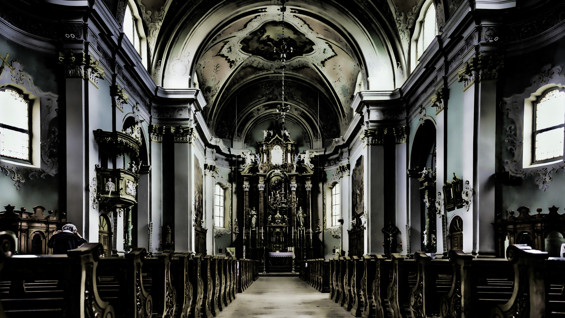 Kirche in Cortina d' Ampezzo,