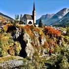 Kirche in den Bergen.