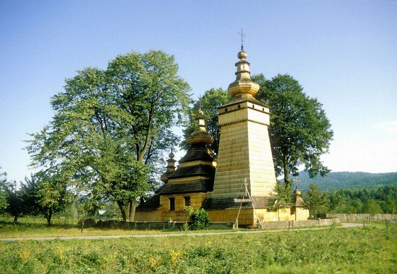 Kirche in den Polnische Beskiden