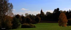 Kirche in der Abendsonne