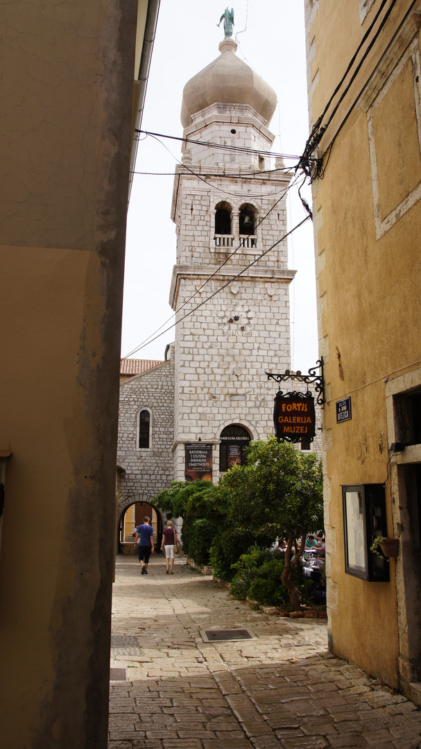 Kirche in der Altstadt von Krk auf der Insel Krk