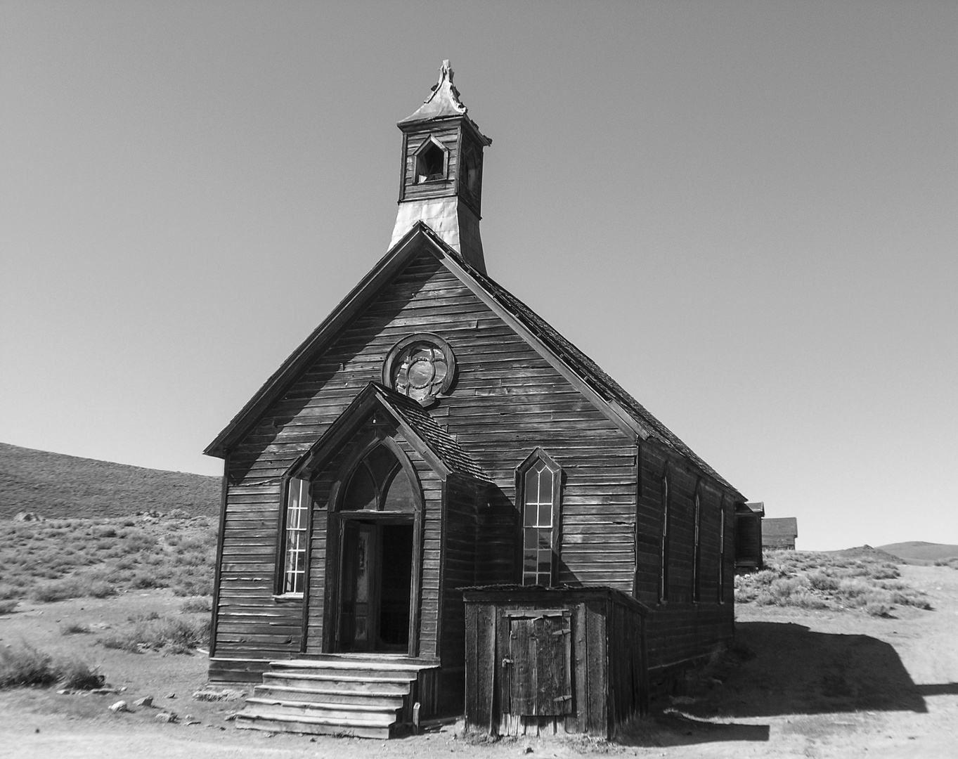 Kirche in der Geisterstadt Bodie