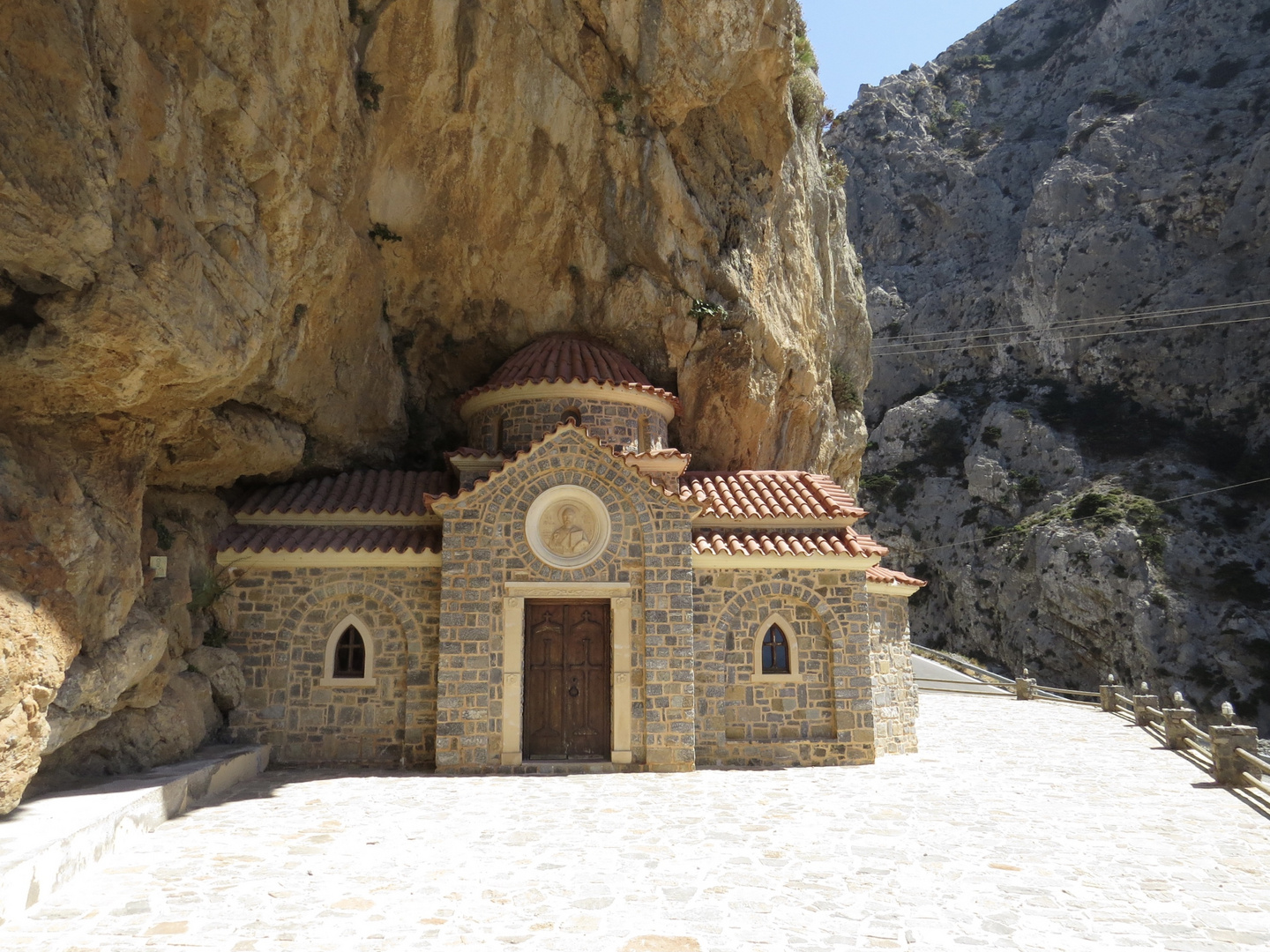 Kirche in der Kourtaliotiko Schlucht, Kreta