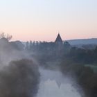 Kirche in der Morgendämmerung