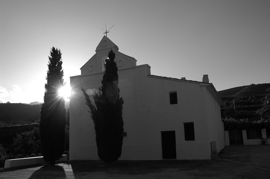 Kirche in der Nähe von Calpe....