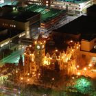 Kirche in Downtown Calgary bei Nacht