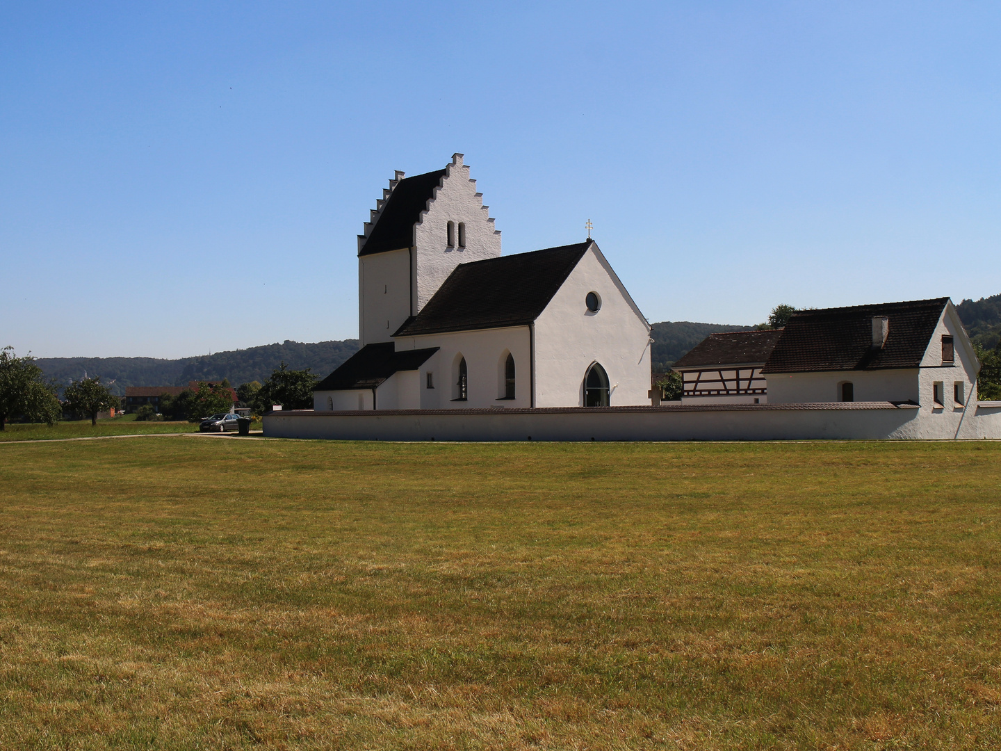 Kirche in einem alten Römerkastell