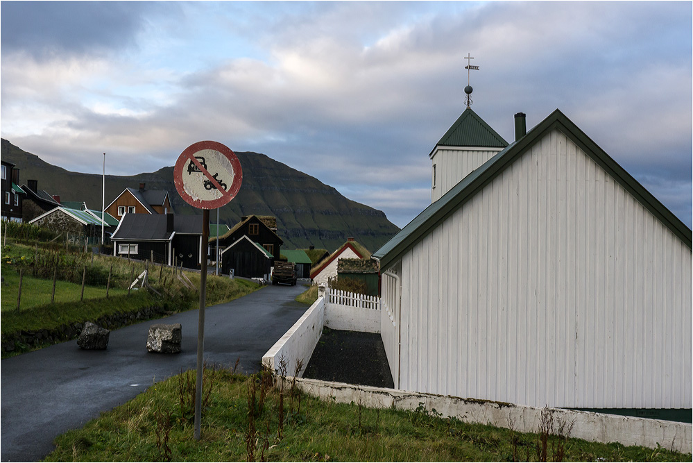 Kirche in Elduvík..