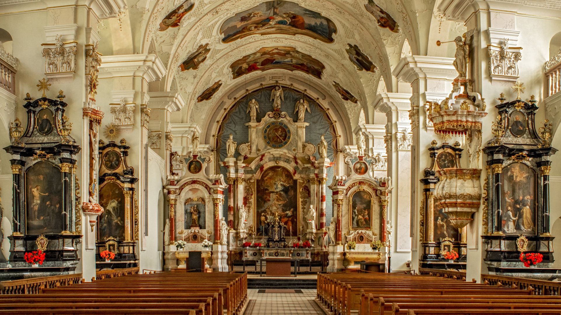 Kirche in Engelberg Schweiz 001