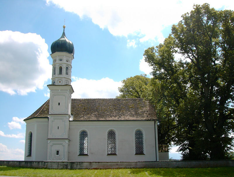 Kirche in Etting ( Oberbayern )