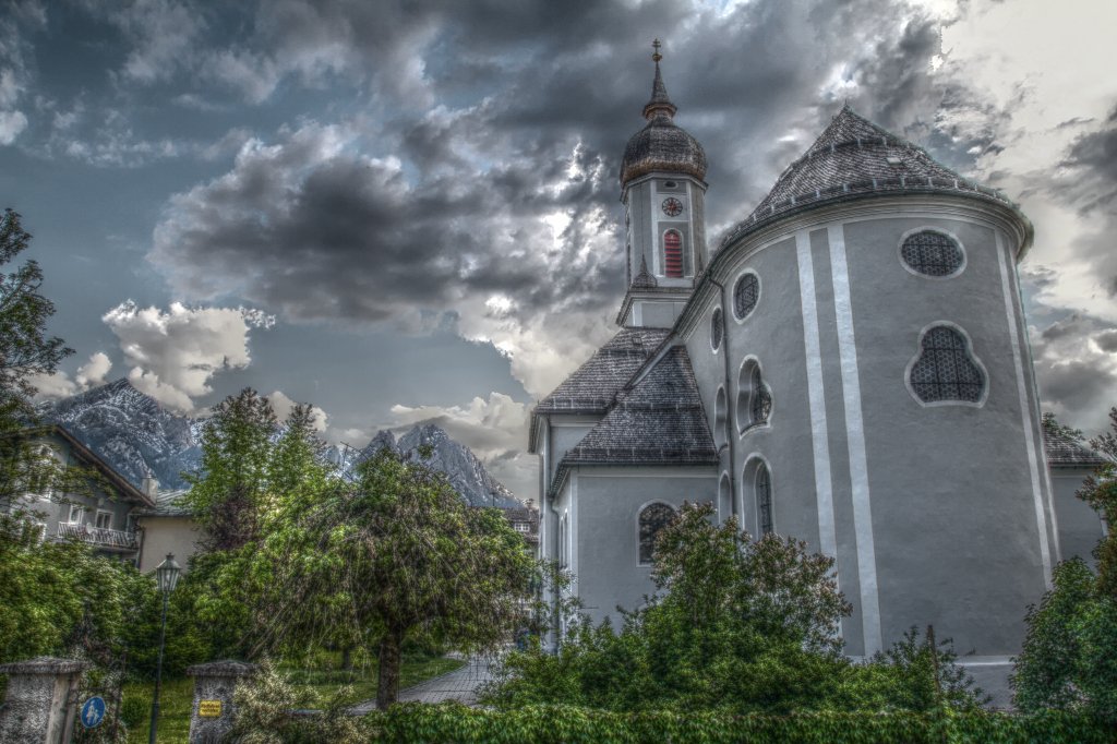 Kirche in Garmisch - Partenkirchen