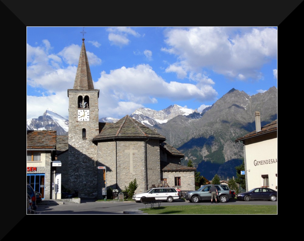 Kirche in Grächen