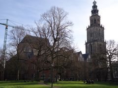 Kirche in Groningen von außen